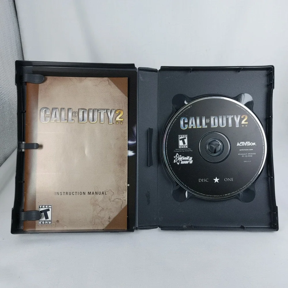 Call of Duty 2 Big Red One PC CD-ROM Special Edition Game Complete‎ TEEN